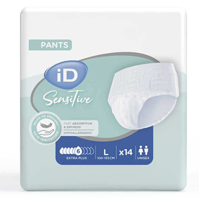 iD Sensitive Pants Packaging