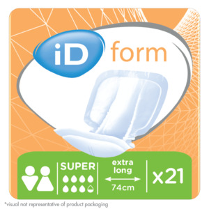 iD Form Super Size 3 Unisex Shaped Pad Bag
