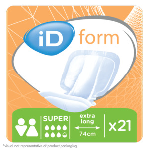 iD Expert Form Super Size 3 Unisex Shaped Pad Bag