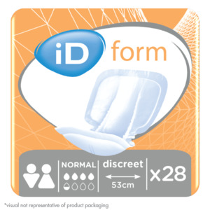 iD Form Normal Unisex Formeinlage und Verpackung