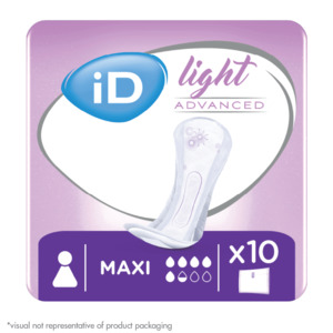iD Light Maxi Einlage und Verpackung