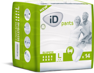 iD Pants Super L 14 Pieces