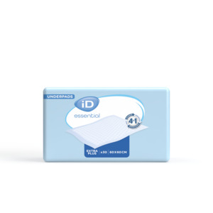 iD Essential Underpads 60x60 Extra Plus