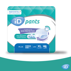 iD Pants Plus XL 14 Pieces